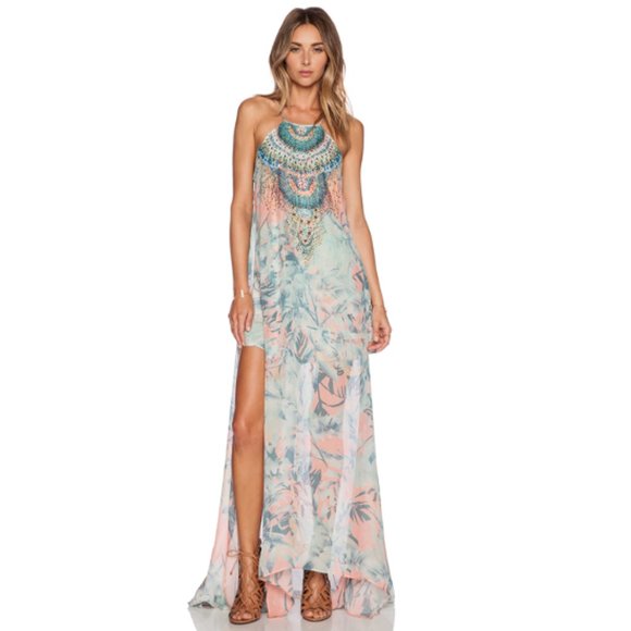 Camilla Dresses & Skirts - NWOT Garden Of Dreams Camilla Sheer Overlay Dress